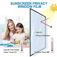 SUNBIRD 3Pcs_20Inch X 48Inch_One Way Mirror Window Film Self-Adhesive Reflective Privacy Glass Tint Heat Control Solar Film-thumb4