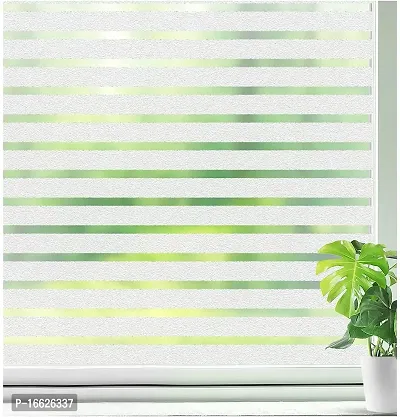 SUNBIRD? Frosted Window Film Stripe Patterns for Home Office Kids Study Meeting Room 40x200cm