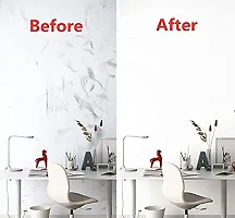 SUNBIRD Matte Kitchen Cabinet Wallpaper Self Adhesive Wall Stickers Waterproof Oil-Proof Contact Paper for Kitchen Countertops Peel and Stick Vinyl Removable (20 X 48 INCHES, White)-thumb4