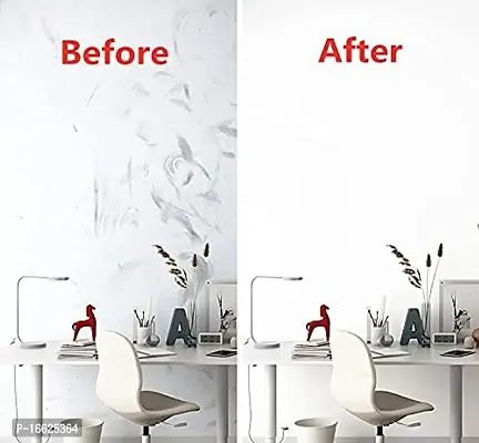 SUNBIRD Matte Kitchen Cabinet Wallpaper Self Adhesive Wall Stickers Waterproof Oil-Proof Contact Paper for Kitchen Countertops Peel and Stick Vinyl Removable (20 X 48 INCHES, White)-thumb5