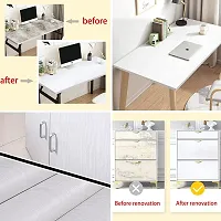 SUNBIRD Self Adhesive Wood Grain Wallpaper Waterproof Old Furniture Vinyl Stickers Wooden Door Wardrobe Desktop PVC Wall Papers (24 X 85 INCHES-Wood Texture - 5)-thumb1