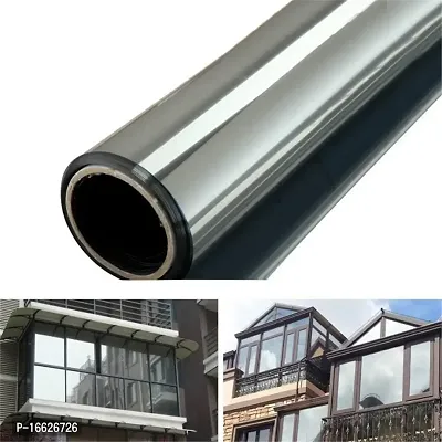 SUNBIRD One Way Window Film Privacy Window Heat Control Flim Glass Films Self-Adhesive Window Tint for Home and Office 50cm X 100cm