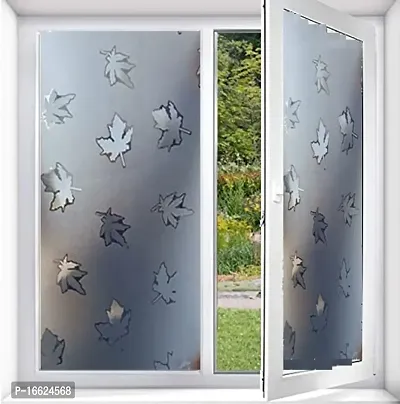 SUNBIRD 3D Decor Texture Privacy Window Film Static Cling No Glue Window Marble Stained Glass Window Film Coverings Glass Sticker for Home Self-Static-thumb0