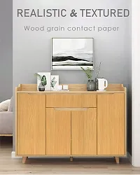 SUNBIRD Wood Grain PVC Stickers Peel and Stick Wallpaper Decorative Self-Adhesive Paper for Furniture Wall Covering Furniture Countertop Kitchen-thumb1