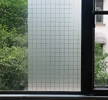 SUNBIRD Window Film for Privacy, Grid Pattern Window Tint for Home, Window Glass Sticker for Office 24 x 58 inch_ Window Film-thumb3