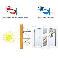 SUNBIRD? PVC Non Adhesive Window Film Privacy Self Static Cling Frosted Window Glass Film Sticker for Home and Office 24x48 Inch-thumb3