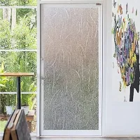 SUNBIRD Window Privacy Film, Frosted Removable Glass Covering for Bathroom, Opaque Static Cling Heat Control Door Sticker for Home (17 X 78 Inch,Snake dot)-thumb3