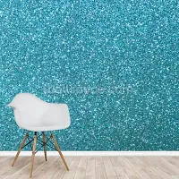 SUNBIRD Wallpaper Peel and Stick Removable for Bedroom Kids Living Room Bathroom Counter Cabinet Waterproof and Greaseproof Colored Contact Paper Decorative (24x 60_Inhes, Sky Blue Glitter)-thumb2