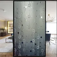 SUNBIRD Window Privacy Film, Decorative Stained Glass Window Film, Frosted Window Tinting Film for Home, House Door Glass (60 X 121 cm sea Horses)-thumb4