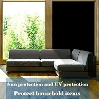 SUNBIRD? Blackout Window Privacy Film Anti-Ultraviolet Sunscreen Window Film Removable Opaque Black Window Room IIdaytime sleepII 20inchX78inch-thumb2