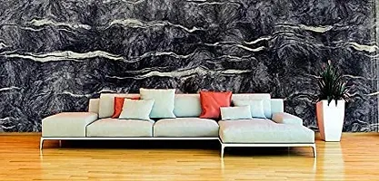 SUNBIRD Marble Wallpaper Wall Sticker for Kitchen Cabinets Bathroom Peel  Stick Wall Removable Contact Paper Waterproof Wall Paper (24 X 48 Inch, Black Galaxy)-thumb3