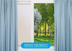 SUNBIRD 100% Privacy Window Film Cling Treatment for Home Security and Decorative Frosted Glass Effect Heat Control, UV Prevention, Easy Removal-thumb2