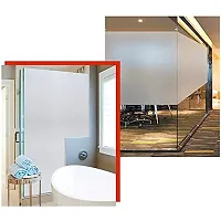 SUNBIRD Window Privacy Film - Adhesive Opaque Privacy Window Glare  UV Protection Removable DIY Frosted Glass Window Film for Home, Office, Bedroom, Shower (24 X 48 Inch, Complete Privacy Frost)-thumb2