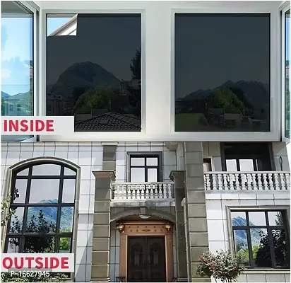 SUNBIRD One Way Window Film Window Tinting Film for Home Window Privacy Film 50cm x 10 Feet-thumb3