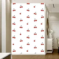 SUNBIRD Wallpaper for Walls Bedroom Full Wall ,Self Adhesive Wall Paper Stickers Kitchen ,Bedroom, Living Room Furniture Waterproof and Oil Proof ( Cherry Wallpaper 17 X 78 inch)-thumb3