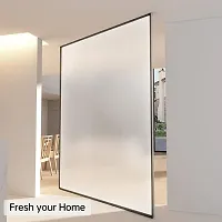 SUNBIRD? Window Film Privacy Frosted Glass Film Removable Static Cling Heat Control Anti-UV Sticker for Door Home Bathroom Office II 20inchX8.2Ft-thumb3