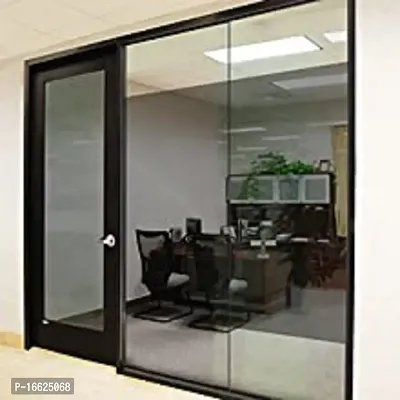 SUNBIRD One Way Mirror Window Film Daytime Privacy, Sun Blocking Heat Control Anti UV Reflective Film Static Cling Window Tint for Home Office ( Light Black Film)