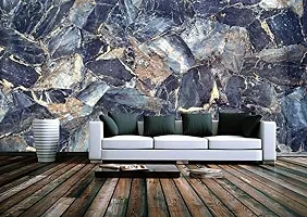 SUNBIRD Wallpaper Sticker Self Adhesive Marble Wallpaper for Furniture, Altamira, Kitchen, Bathroom, Restaurants, Home, Office ( Stone ++Blue_24 X 72 Inch))-thumb4
