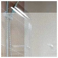 SUNBIRD? Media Window Film Production One Way Vision Vinyl Perforated (24 inches x 48 inches) Mesh Film Self Adhesive Vinyl Sticker.-thumb1