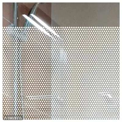 SUNBIRD? Media Window Film Production One Way Vision Vinyl Perforated (24 inches x 48 inches) Mesh Film Self Adhesive Vinyl Sticker.-thumb2