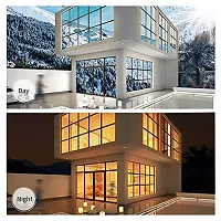 SUNBIRD? 1Pcs 17.7In by 78.7In One Way Window Film Reflective Silver Mirror Window Tint Self-Adhesive Decal Glass Film for Home Privacy Protection-thumb4