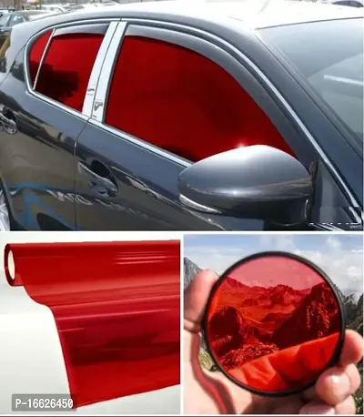 SUNBIRD Car Transparent Colorful Vinyl Window Tinting Sheets Window Wrap Film