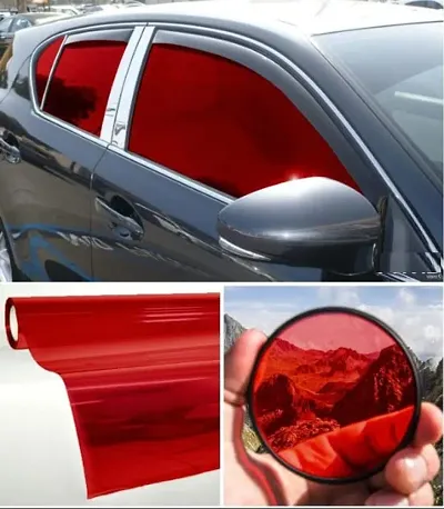 SUNBIRD Car Transparent Colorful Vinyl Window Tinting Sheets Window Wrap Film