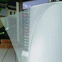 SUNBIRD? Media Window Film Production One Way Vision Vinyl Perforated (24 inches x 48 inches) Mesh Film Self Adhesive Vinyl Sticker.-thumb4