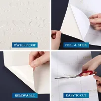 SUNBIRD Self-Adhesive Matte Wallpaper Removable Contact Paper Peel and Stick Paper Countertops for Kitchen Thick Waterproof Wall Paper for Bathroom Table Furniture-thumb3