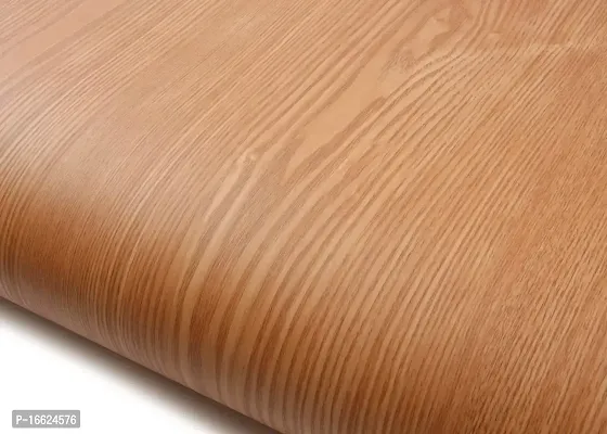 SUNBIRD Wood Wallpaper, Peel and Stick Self-Adhesive Vinyl Decorative Wallpaper Removable Oil Proof Wallpaper Waterproof and Heat Resistant-thumb0