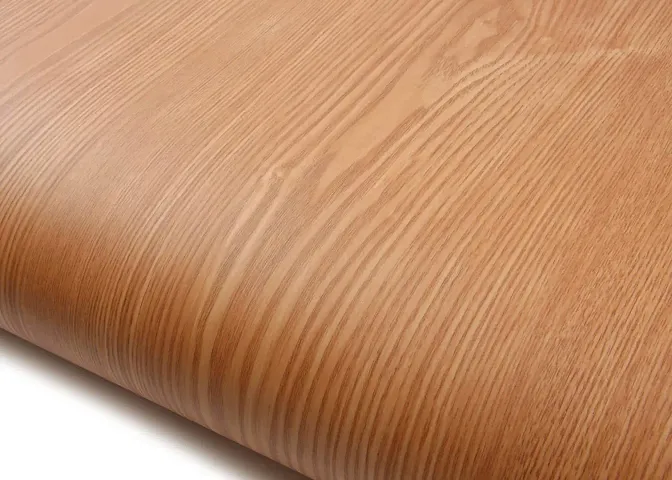 SUNBIRD Wood Wallpaper, Peel and Stick Self-Adhesive Vinyl Decorative Wallpaper Removable Oil Proof Wallpaper Waterproof and Heat Resistant
