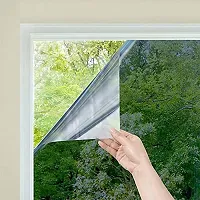 SUNBIRD? 1PC 50 * 100cm UV Rejection Silver One Way Mirror Tint Insulation Stickers Home Decoration Window Film Glass Film-thumb1