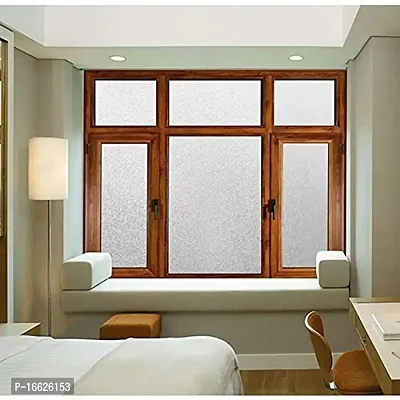 SUNBIRD? 50X300cm Window Privacy Film Static Cling Frosted Window Sticker Removable Opaque Glass Film-thumb2