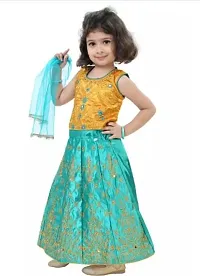 Stylish Cotton Multicoloured Frocks For Girls-thumb1