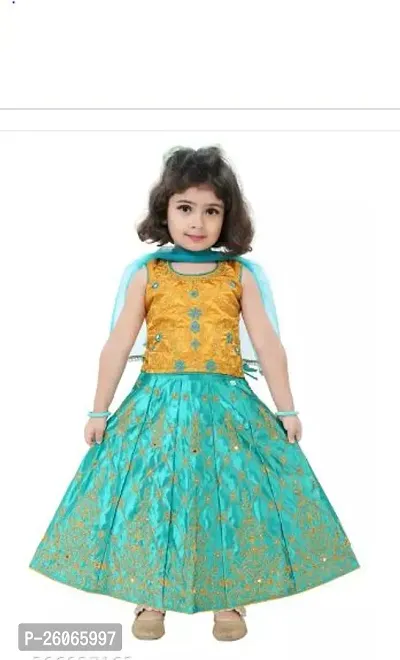 Stylish Cotton Multicoloured Frocks For Girls