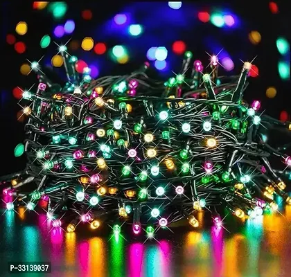 Decorative 323 LEDs 46 m Multicolor Color Changing String Rice Lights (Pack of 1)