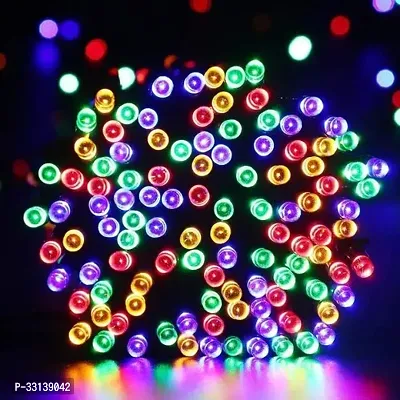 Decorative 396 LEDs 53 m Multicolor Color Changing String Rice Lights (Pack of 1)-thumb0