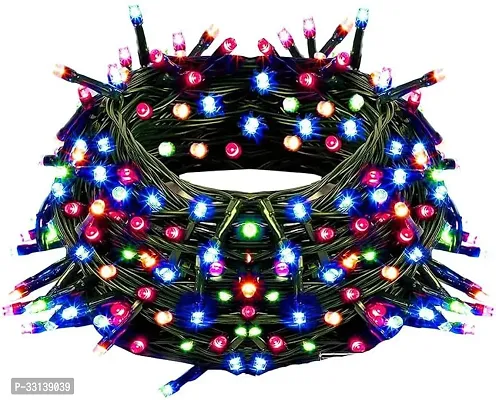 Decorative 358 LEDs 51 m Multicolor Color Changing String Rice Lights (Pack of 1)-thumb0