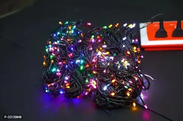 Decorative 200 LEDs 53 m Multicolor Color Changing String Rice Lights (Pack of 1)-thumb0