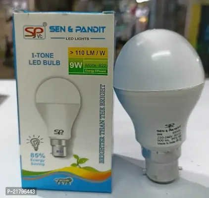 9 Watt Led Bulb B22 Cool Daylight