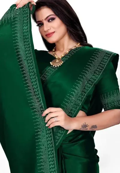 Stylish Art Silk Sarees without Blouse piece