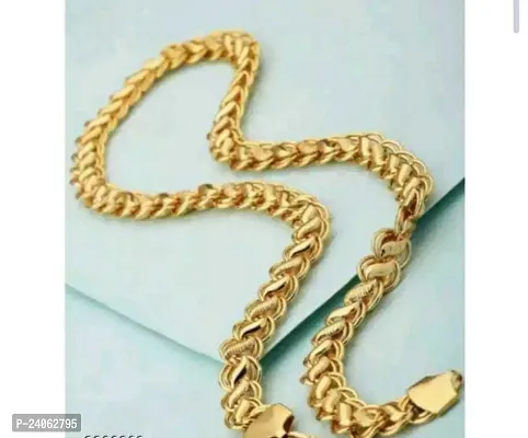 men chain heavy gold plated-thumb0