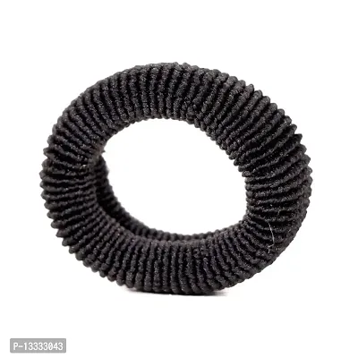 200 Pcs Black Elastic Ponytail Holders Hair Rubber Bands Hair Ties