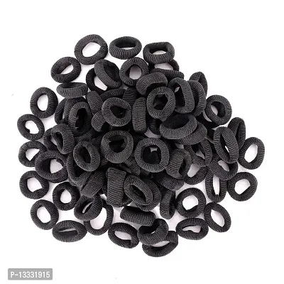 School Hair Bands  School Rubber - Mini Rubber Bands Black