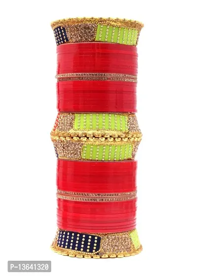 Buy NAVMAV Jewellery Womens Designer Bridal Dulhan Punjabi Chuda