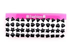 NAVMAV Stylish Dailywear Mini Card  Stud Earring/Ear Stud /Tops For Girls Pack Of 66airs-thumb3