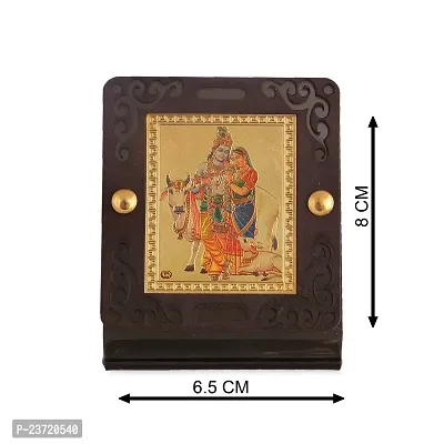 Rhymestore Radha Krishna Car Dashboard Idols Figurine Showpiece|for Temples|for Home|All Purpose-thumb3