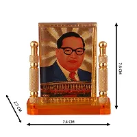 Rhymestore Baba Saheb Ambedkar Acrylic Photo Frame Frames UV Textured Decorative Art Print of Indian Freedom Fighter Dr. B. R. Ambedkar-thumb2