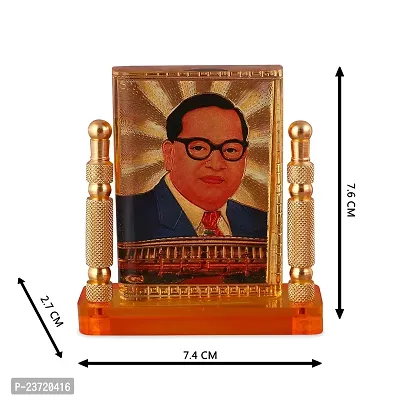 Rhymestore Baba Saheb Ambedkar Acrylic Photo Frame Frames UV Textured Decorative Art Print of Indian Freedom Fighter Dr. B. R. Ambedkar-thumb3