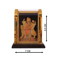 Rhymestore RYM Sherowali MATA Murti for Car Dashboard, Office Table, Home, Mandir | Idol Statue Showpiece Decor Sculpture for Gift-thumb3